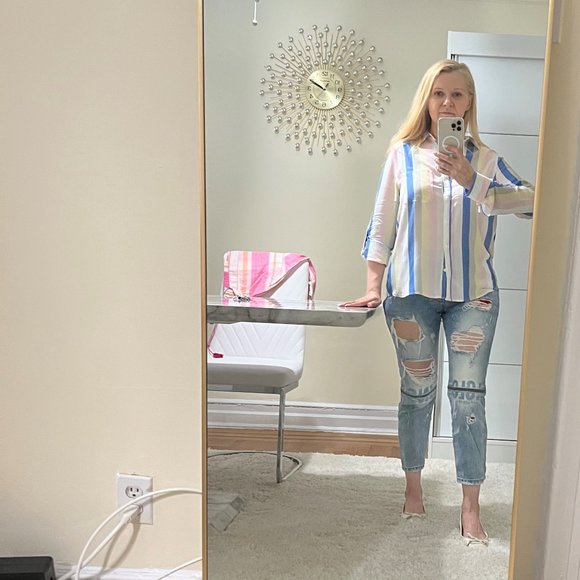 Shirt for women. Natural materials. Size M - Picture 7 of 9